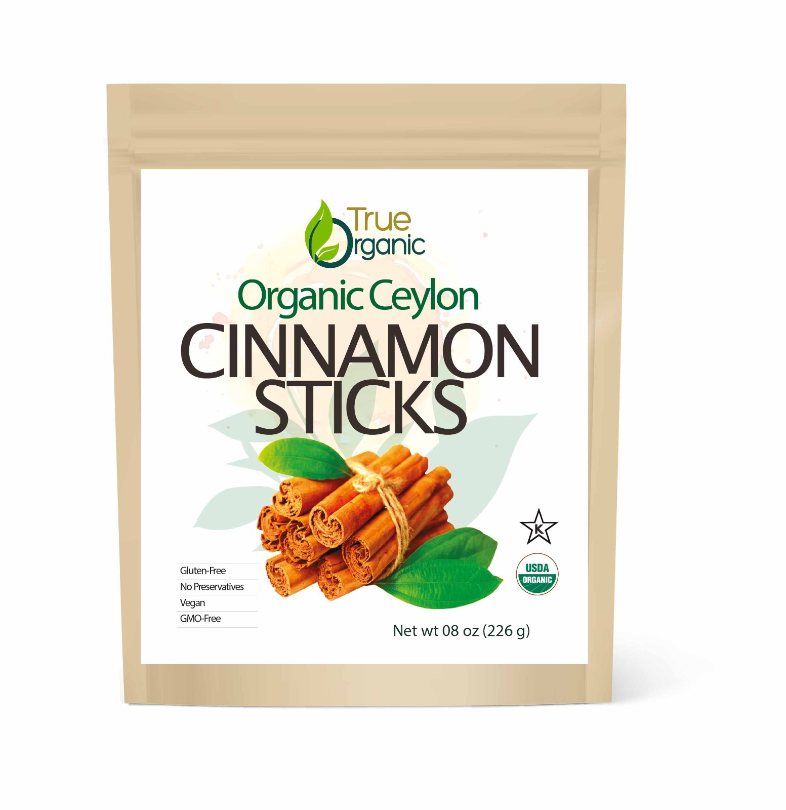 Ceylon ''True'' Cinnamon Sticks 2 Cup Bag (Net: 2 oz)