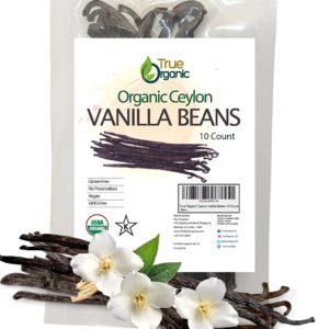 True Organic Vanilla Beans Whole